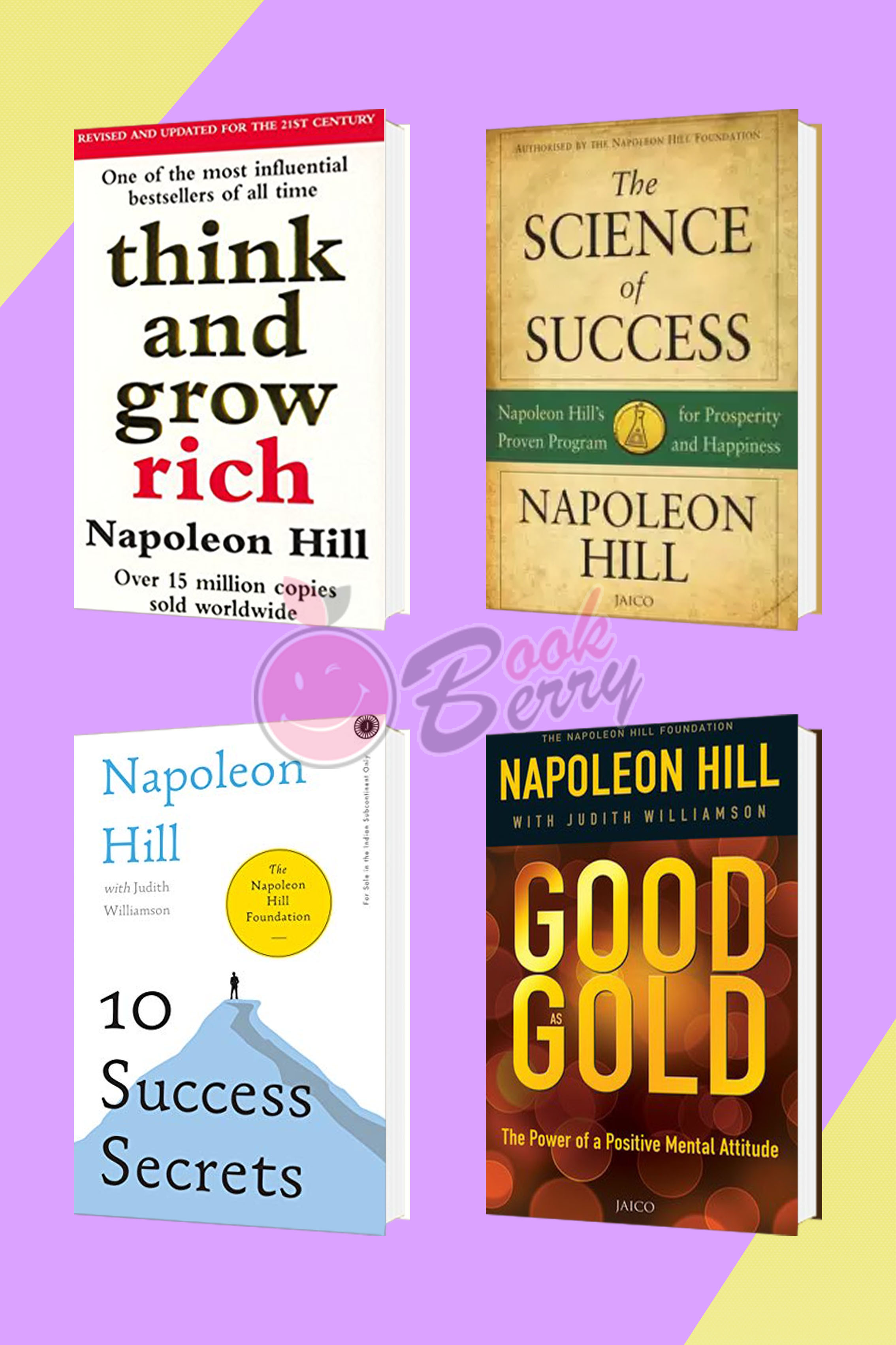 Buy 4 Best Seller Books of Napoleon Hill Napoleon Hill best selling
