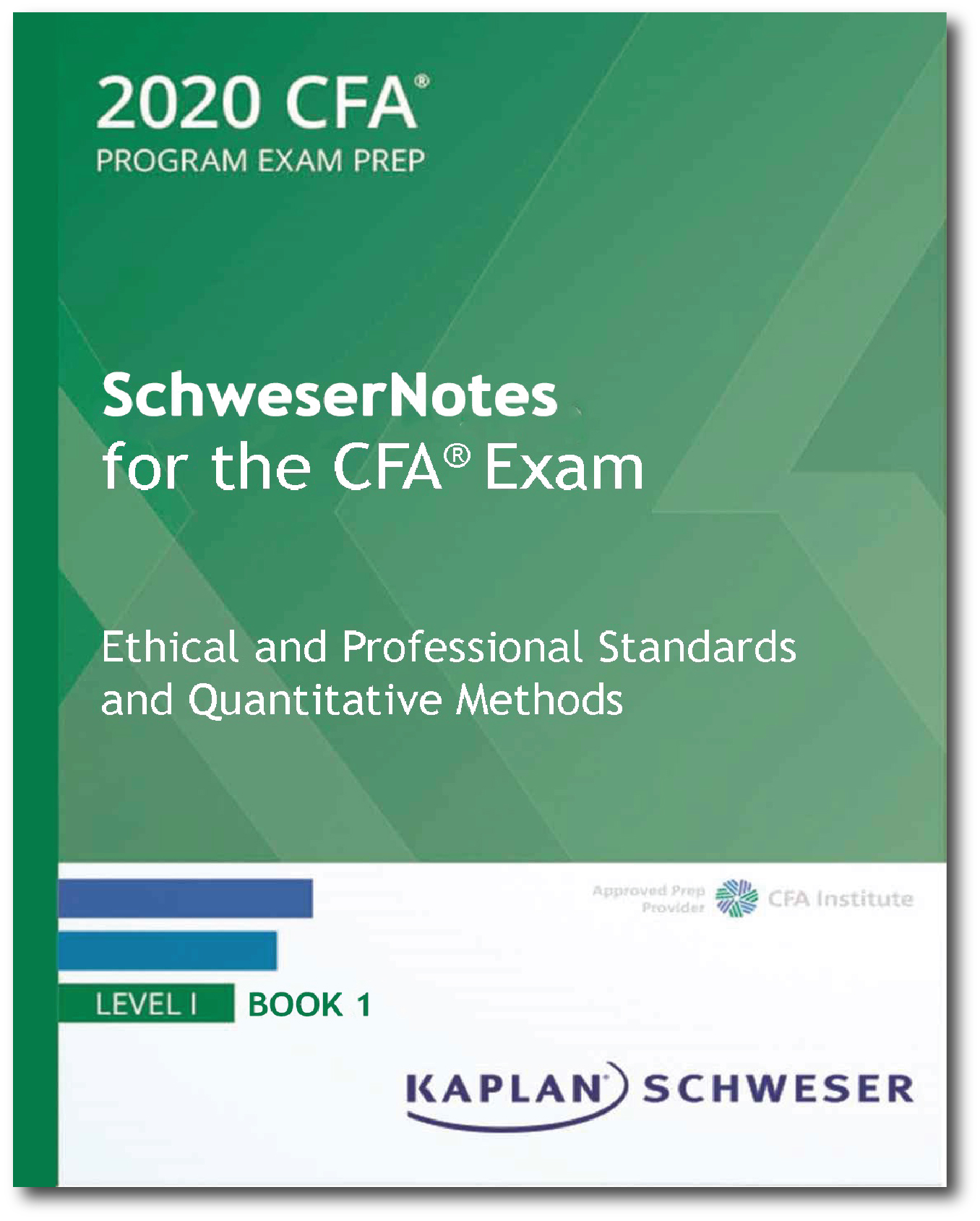 Buy Kaplan Schweser CFA Level 1 Notes 2020 (BKB6634) BookBerry