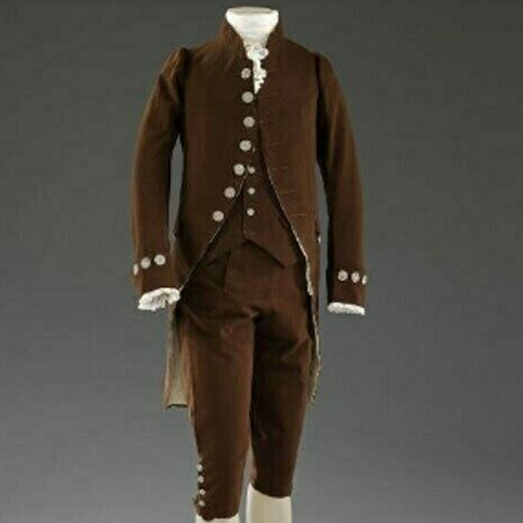 Buy New British Court Livery Dark Brown Wool Military Men Jacket ...