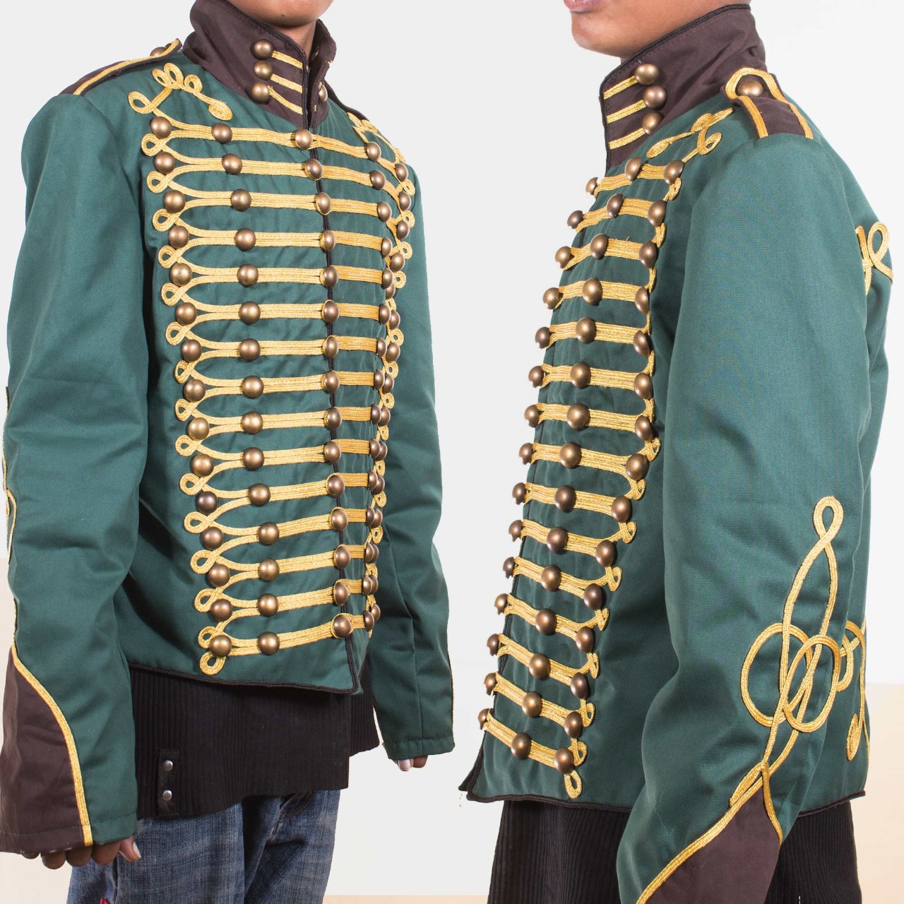 Napoleonic Uniforms Napoleonic British 95th Rifles Jacket Tunic ...