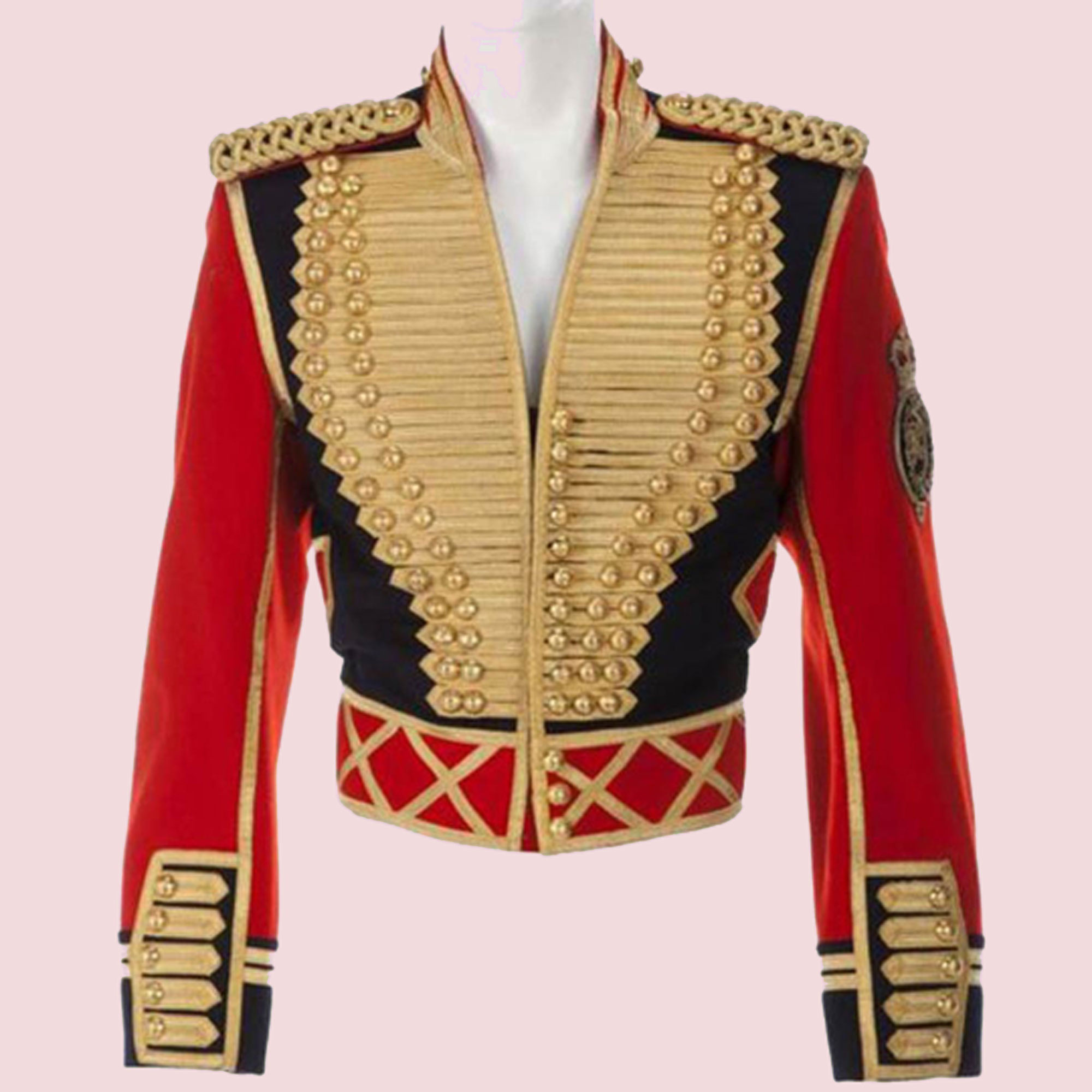 Buy Mans fashion jacket, mickey Arthur Military officer Jacket with