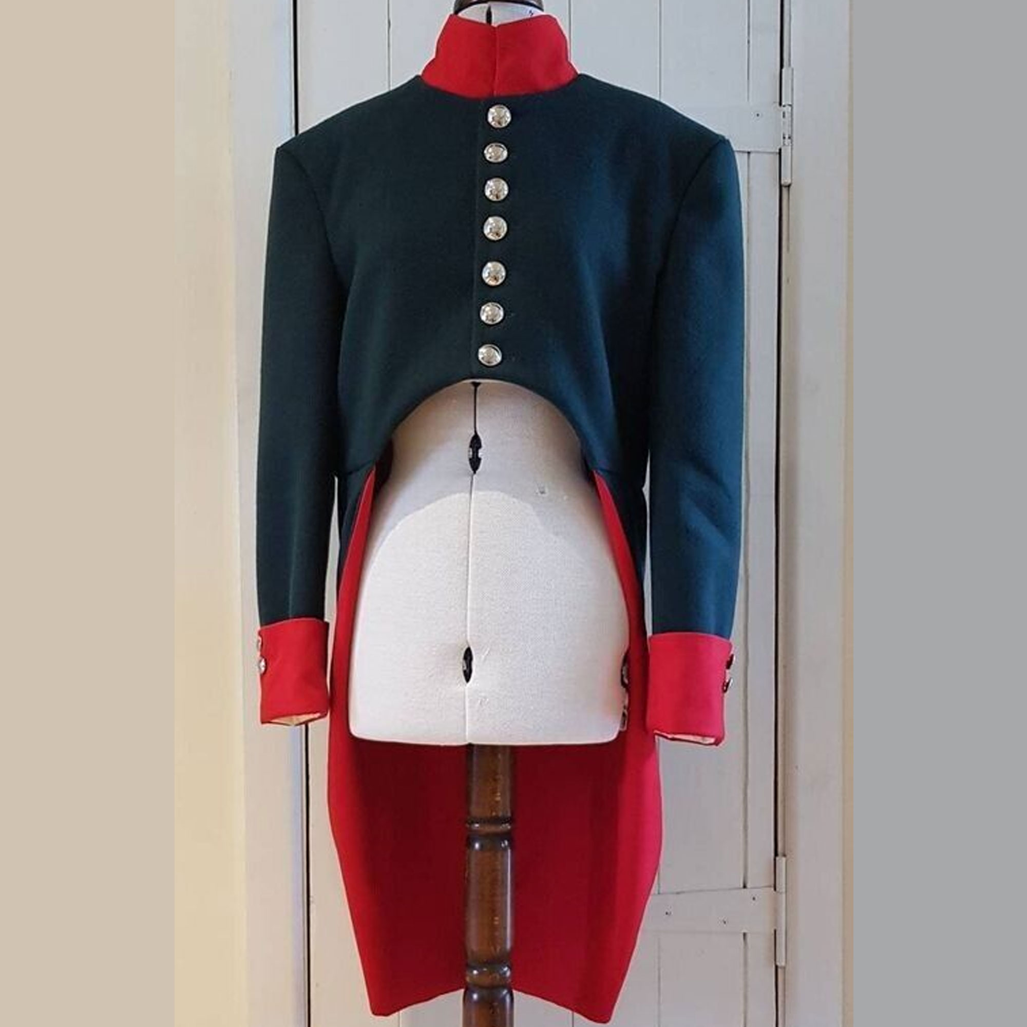 Buy New 18th Century Revolutionary Dragoon Style Men Military Wool