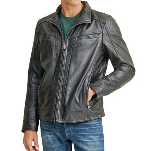 Buy Mens Vintage Black Leather Jacket - Hussar Jackets