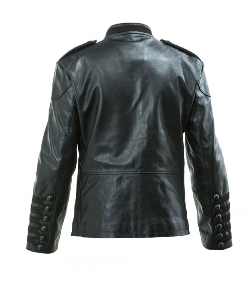 Buy Leather Hussars Jacket with Black Frogging Jacket - Hussar Jackets