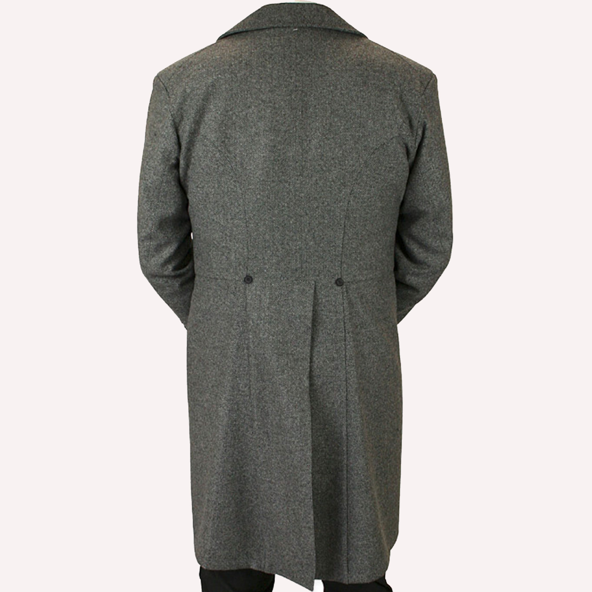 Men's Gray Emerson Frock Coat - Hussar Jackets