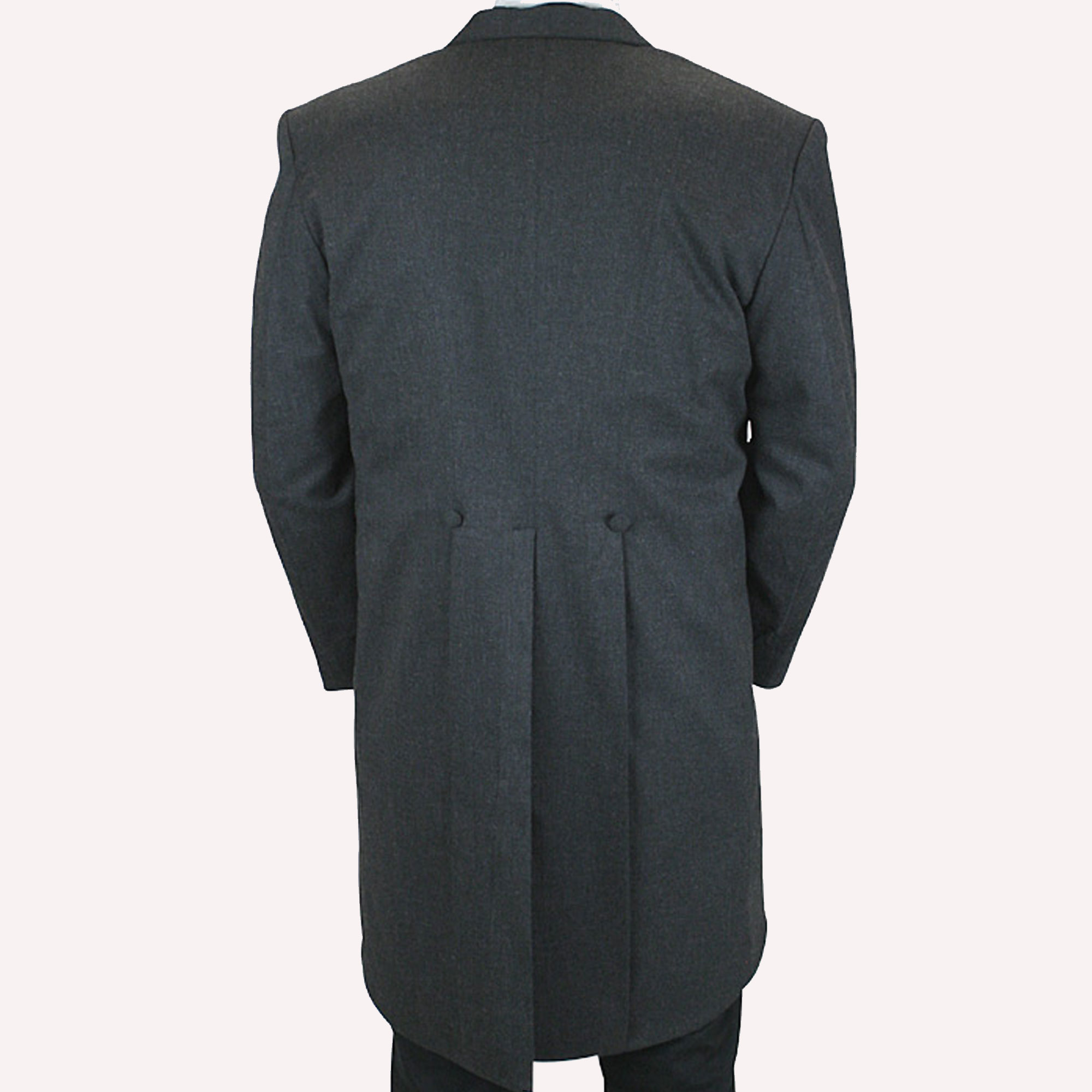 Buy Men's Long Black Traditional Cutaway Morning Coat, Christmas ...