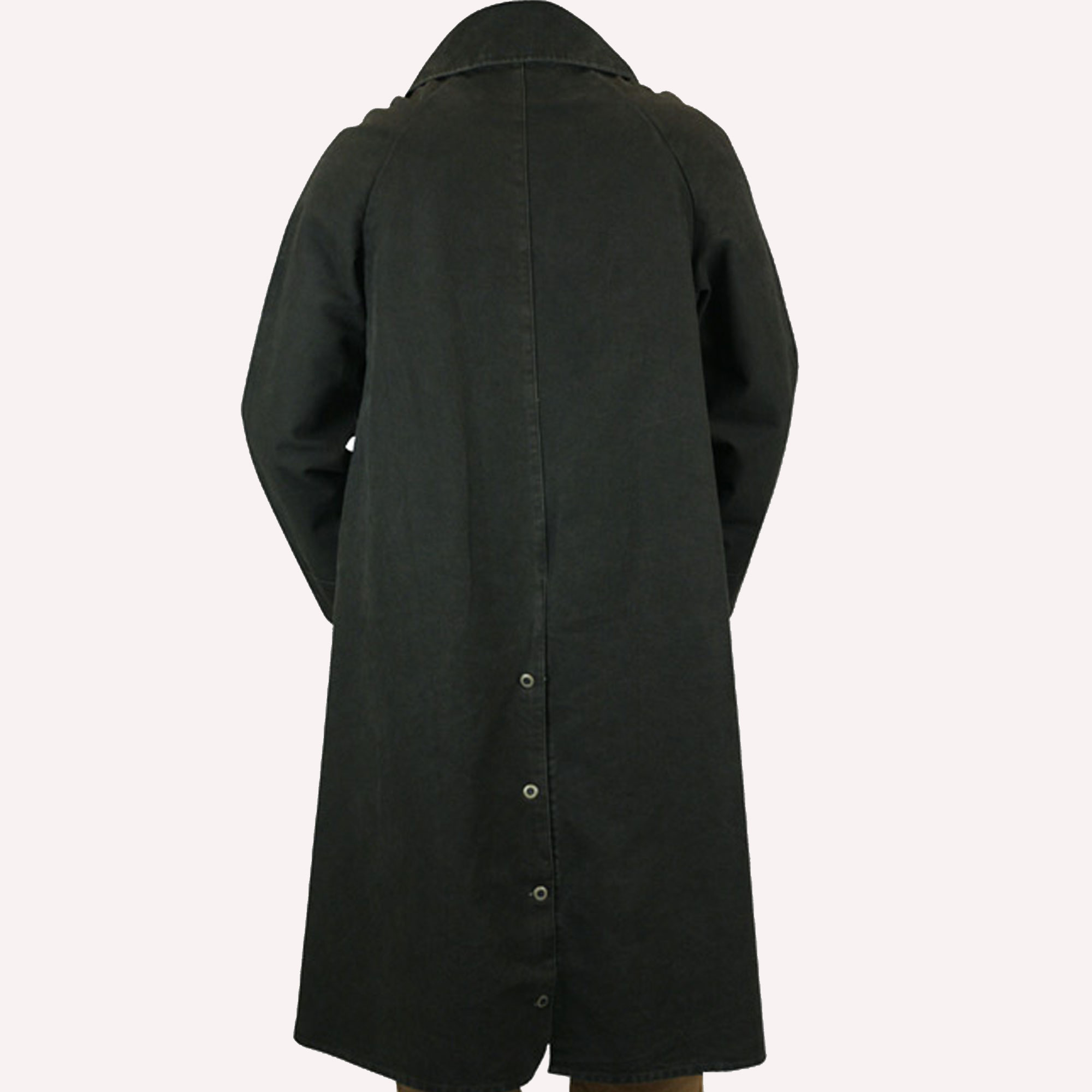 Buy Mens, Long Coats Black Cotton Inverness Cape, Men's Christmas coat ...