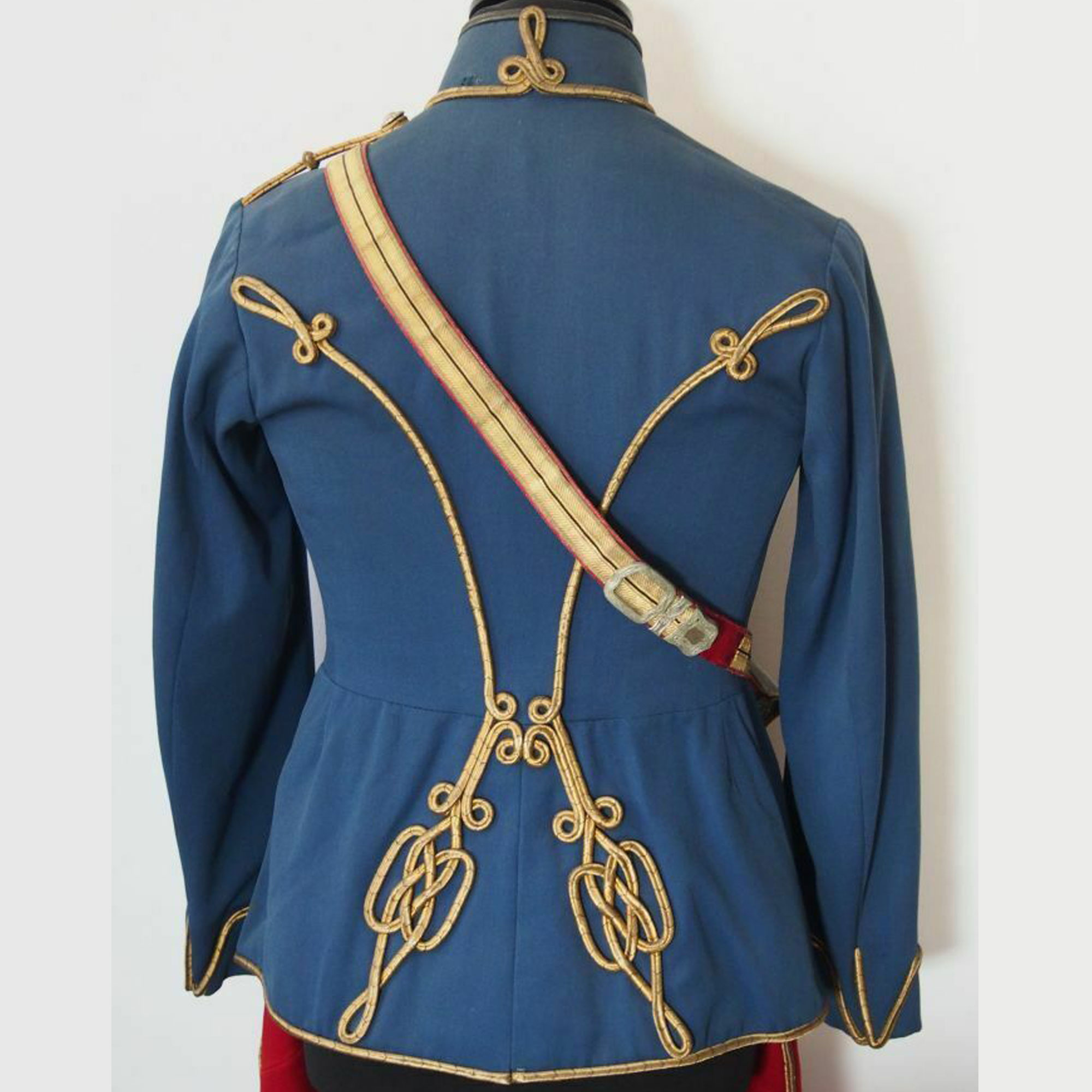 Buy New Men Blue cavalry captain of the AustroHungarian Hussar