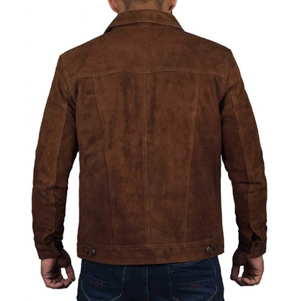 Buy Mens Brown Suede Leather Jacket - Hussar Jackets