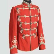 Men's Black Ceremonial Hussar Officers Military Jacket – Imperial Highland  Supplies