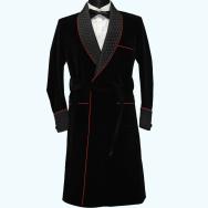 Long shop smoking jacket