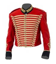 Men's Black Ceremonial Hussar Officers Military Jacket – Imperial Highland  Supplies