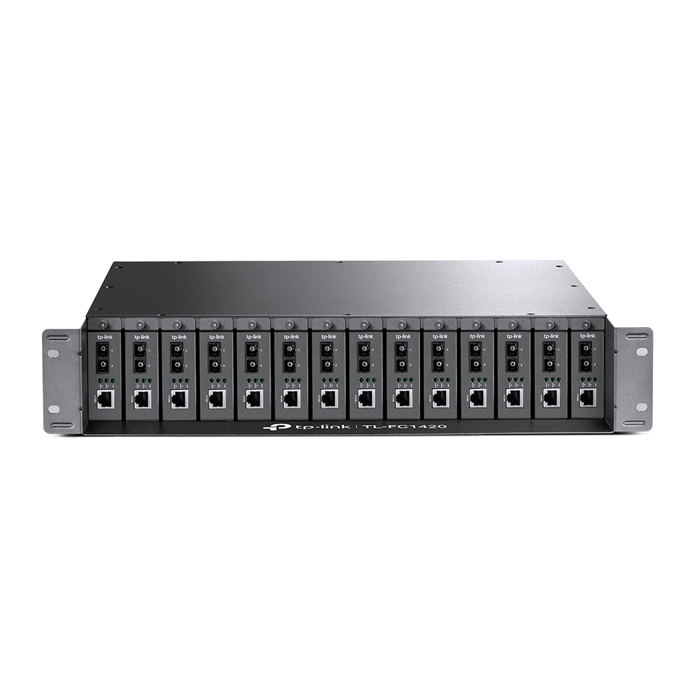 TP-LINK FC1420 14-Slot Media Converter Chassis