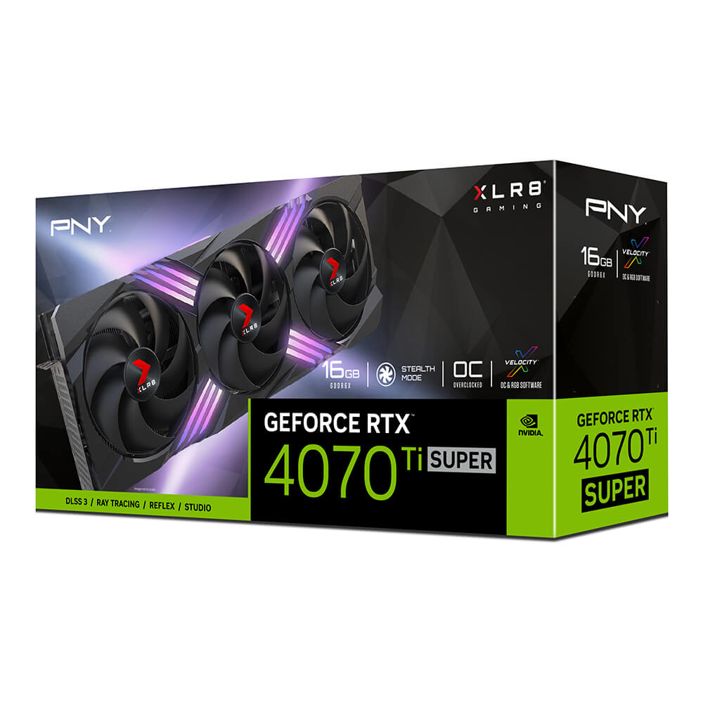 PNY GEFORCE RTX 4070Ti SUPER 16GB XLR8