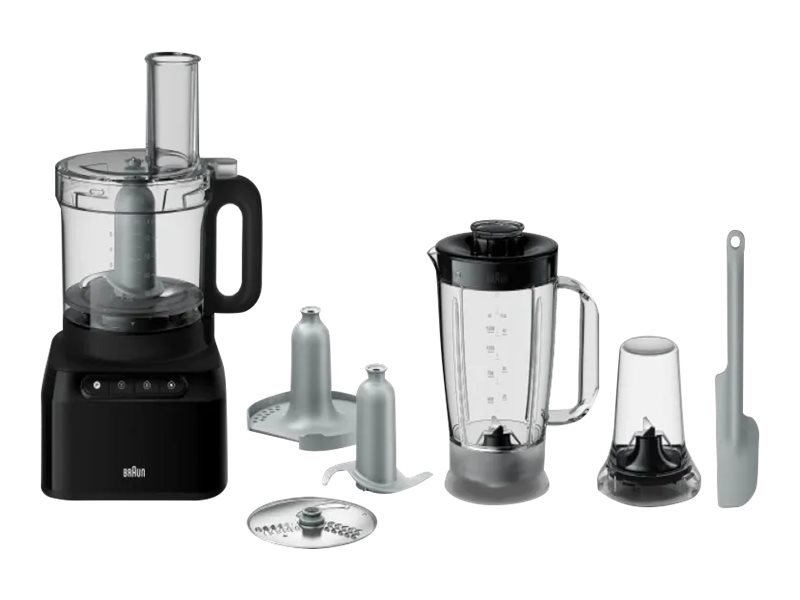Braun FP3132BK Food Processor Black - 0X22011030