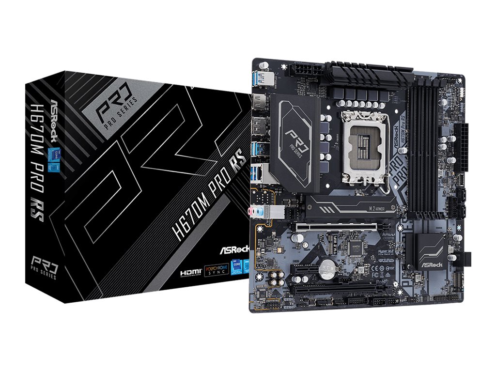ASRock H670M Pro RS - Motherboard