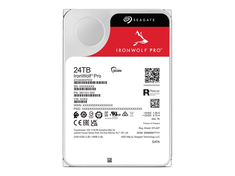 Seagate IronWolf Pro 24TB SATA SSD