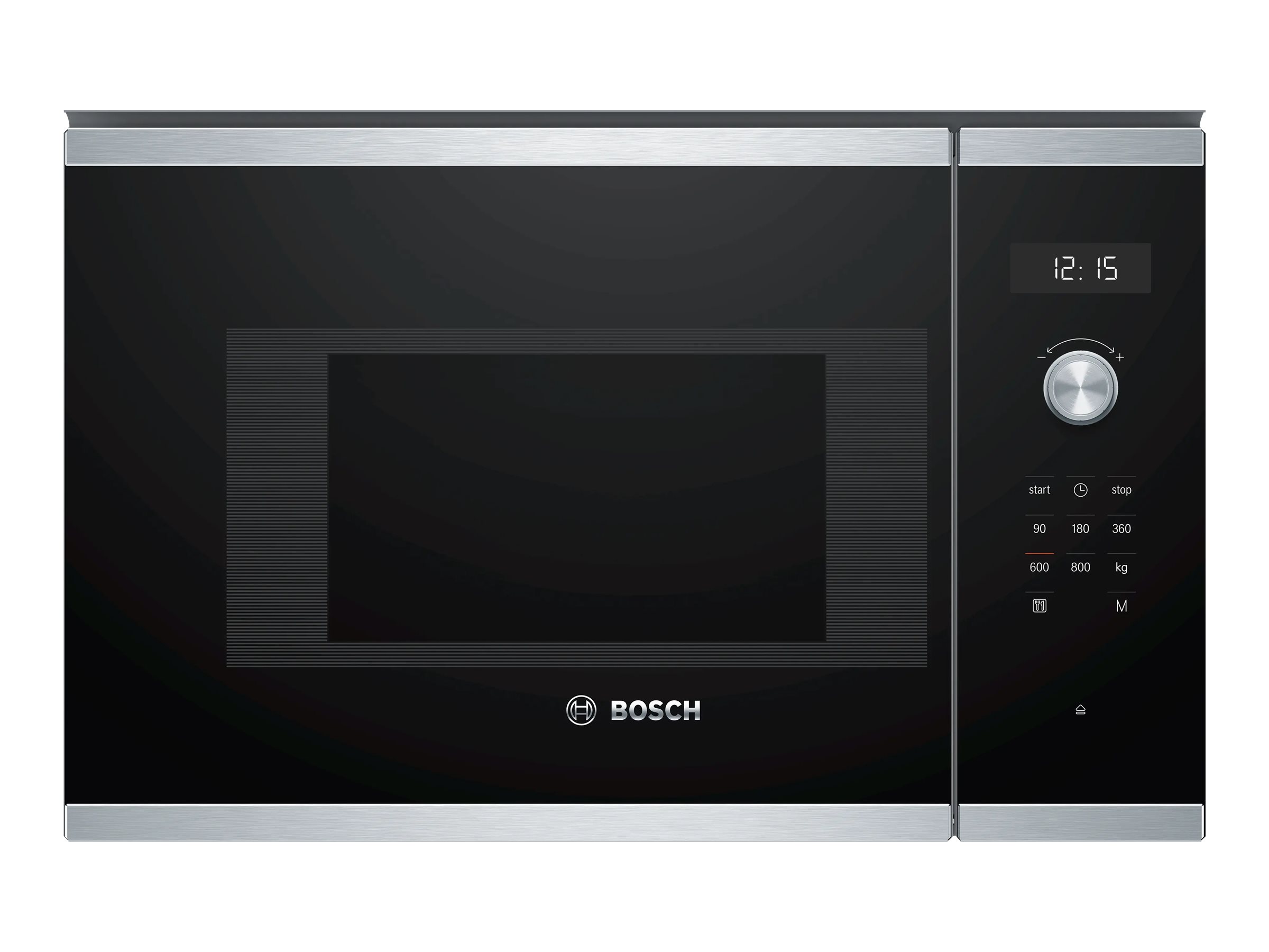Bosch Serie 6 BFL524MS0 - Built-in - Solo microwave - 20 L - 800 W - Touch - Black - Stainless steel