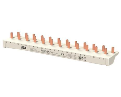 ABB Phasenschiene PSc 1/24/10 N 1Ph.+N 2 Module 24Pins