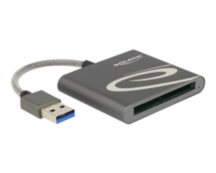 Delock card reader (CFast Card Type I, CFast Card Type II) - 91525