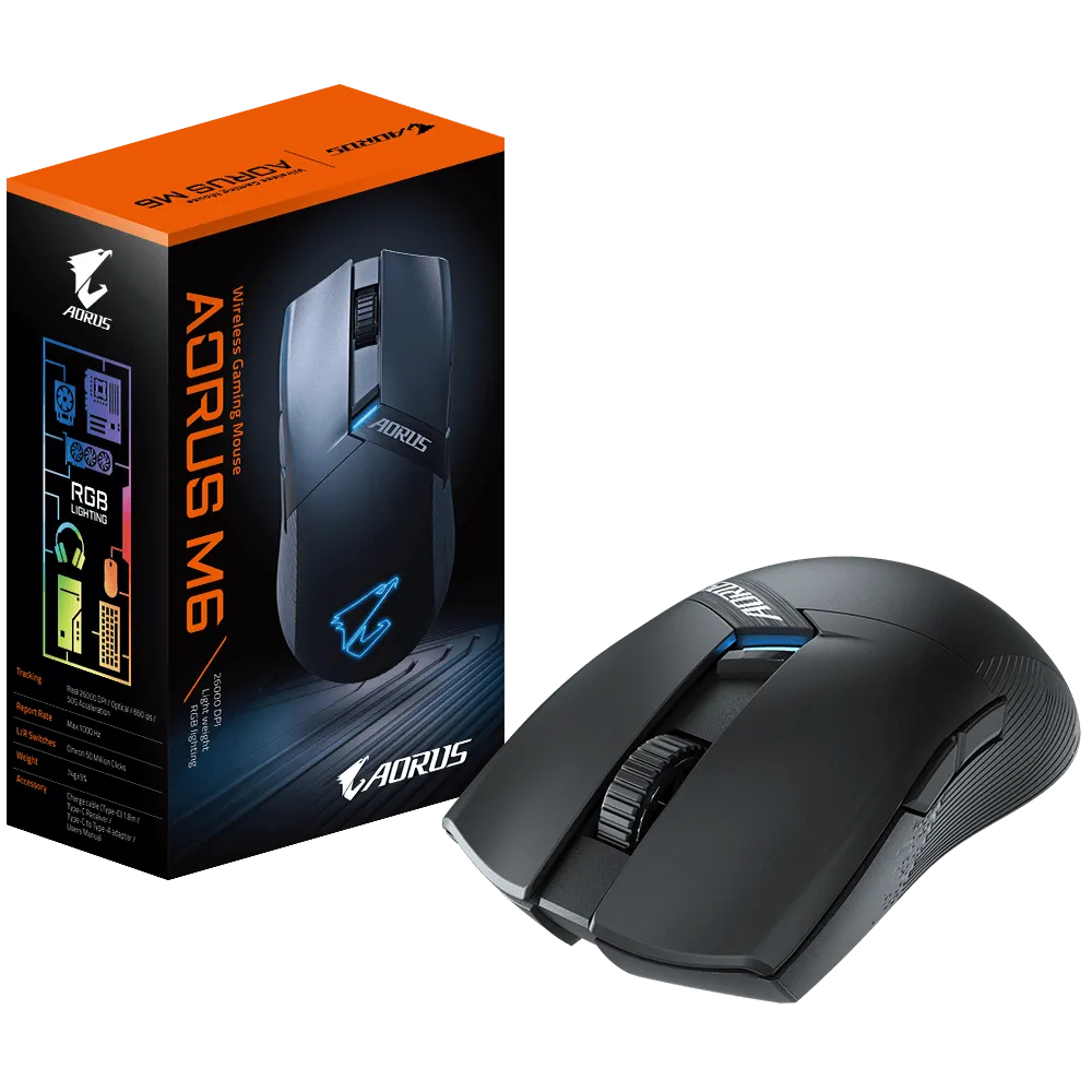 Gigabyte AORUS M6 Wireless Mouse
