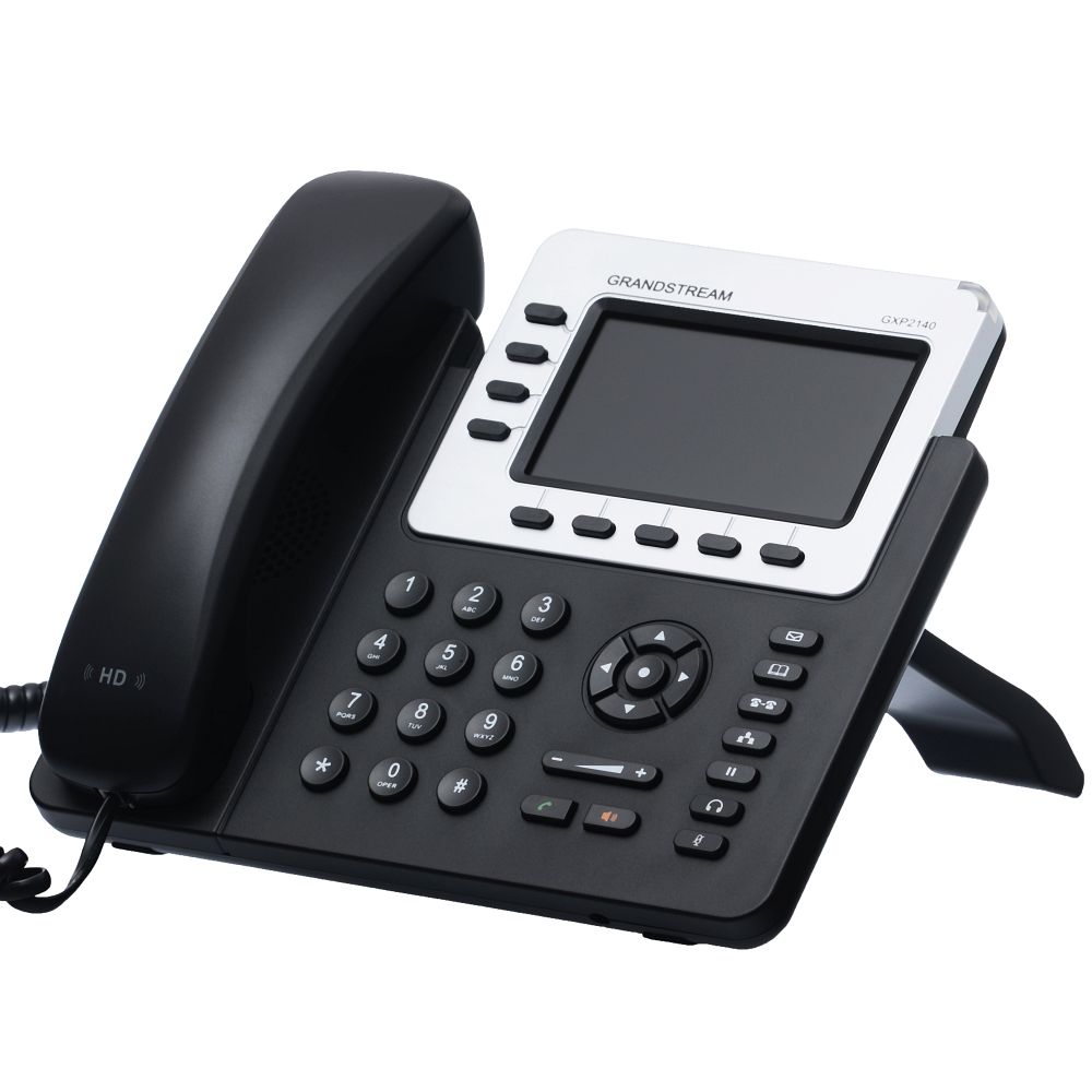 Grandstream Tel. Enterprise - 4x SIP VoIP - GXP-2140 B-Ware - Voix sur IP