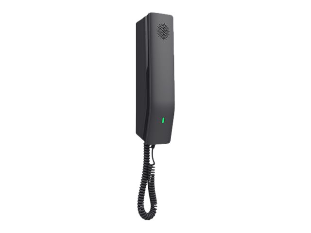 Grandstream GHP611W - Téléphone IP - Noir - Combiné filaire - 2 lignes - Gigabit Ethernet - 10 100 Mbit/s
