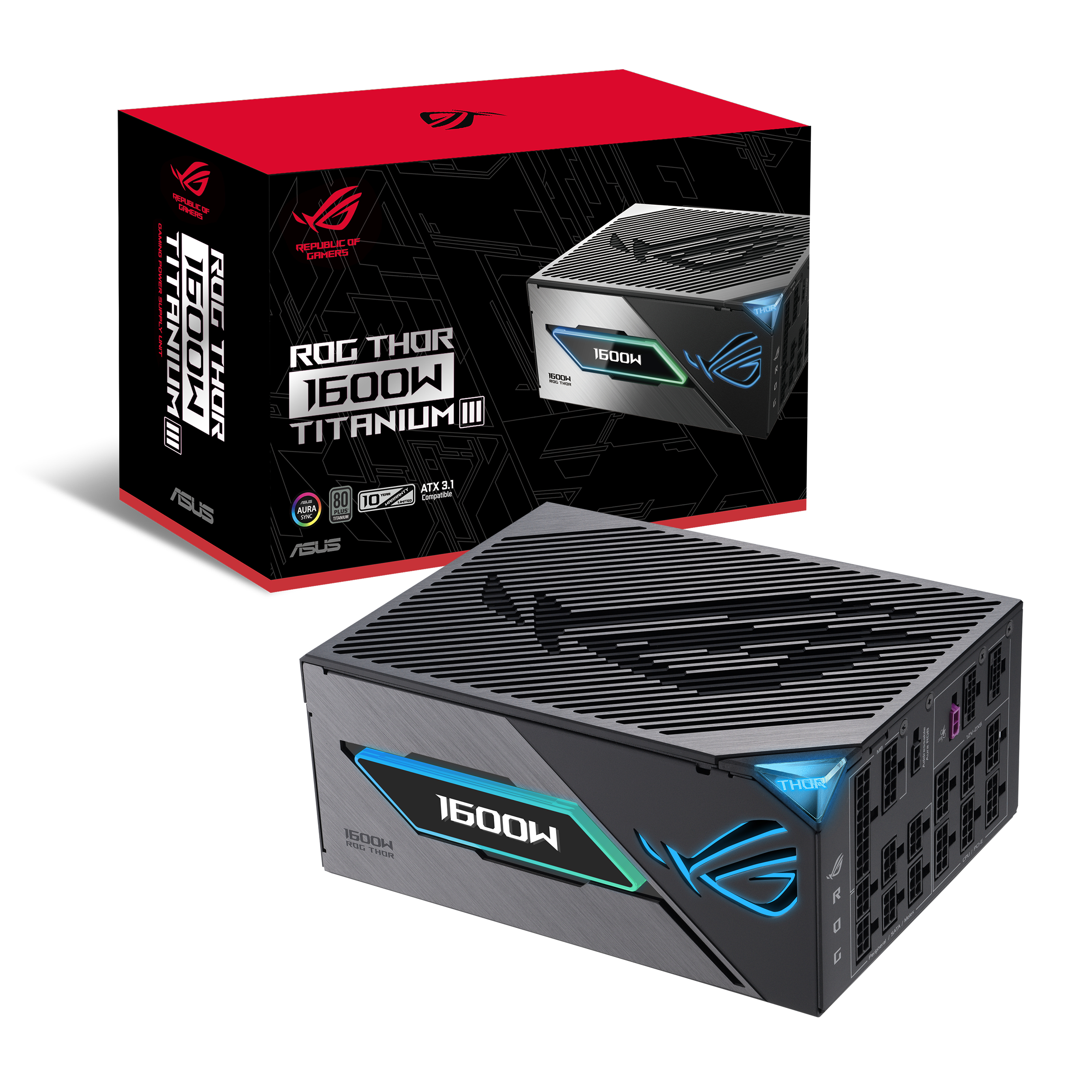 ASUS ROG THOR Titanium III - Power supply (internal) - 90YE00V1-B0NA00
