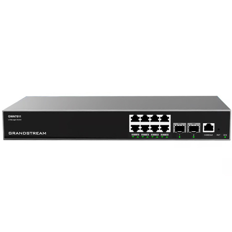 Grandstream GWN7811 - Switch administrable couche 3 8 ports - Nombre de ports :