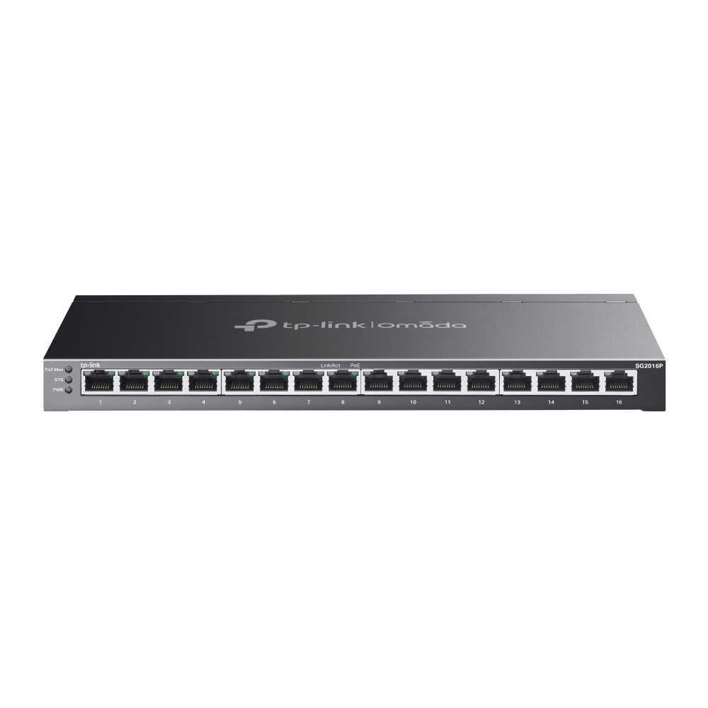 TP-LINK SG2016P Omada 16-Port Gigabit Smart Switch