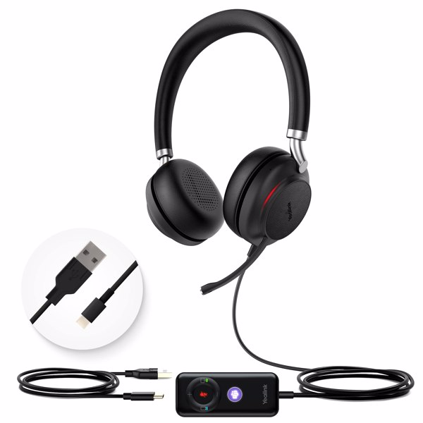 Casque Yealink UH38 Dual Teams USB-A avec batterie