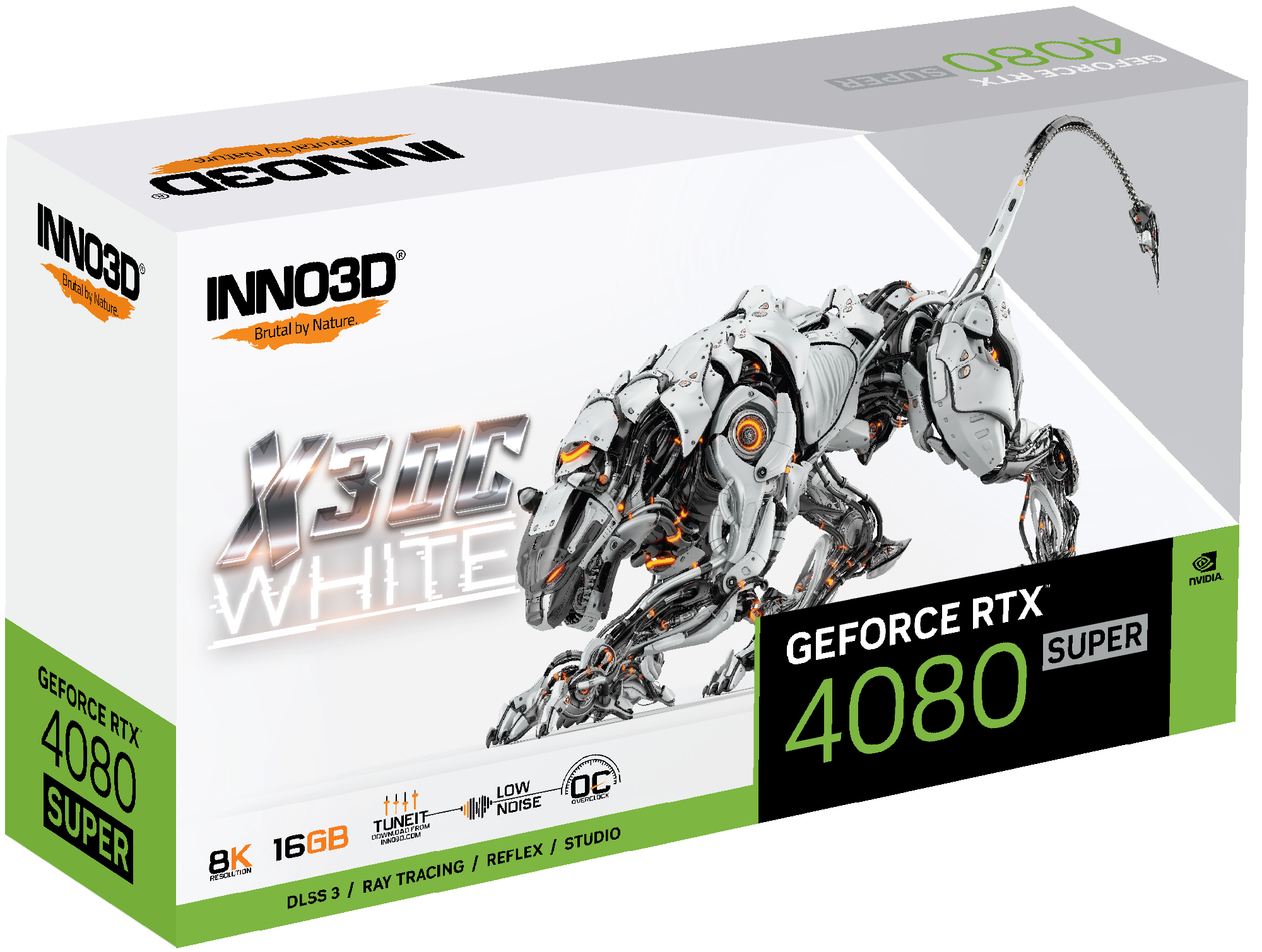 Inno3D GeForce RTX 4080 SUPER X3 OC WHITE