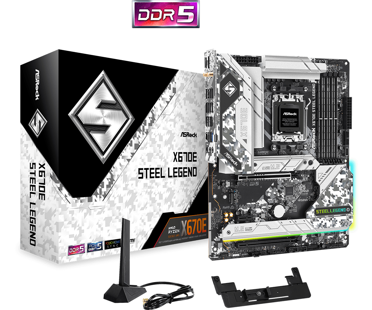ASRock X670E Steel Legend - Motherboard