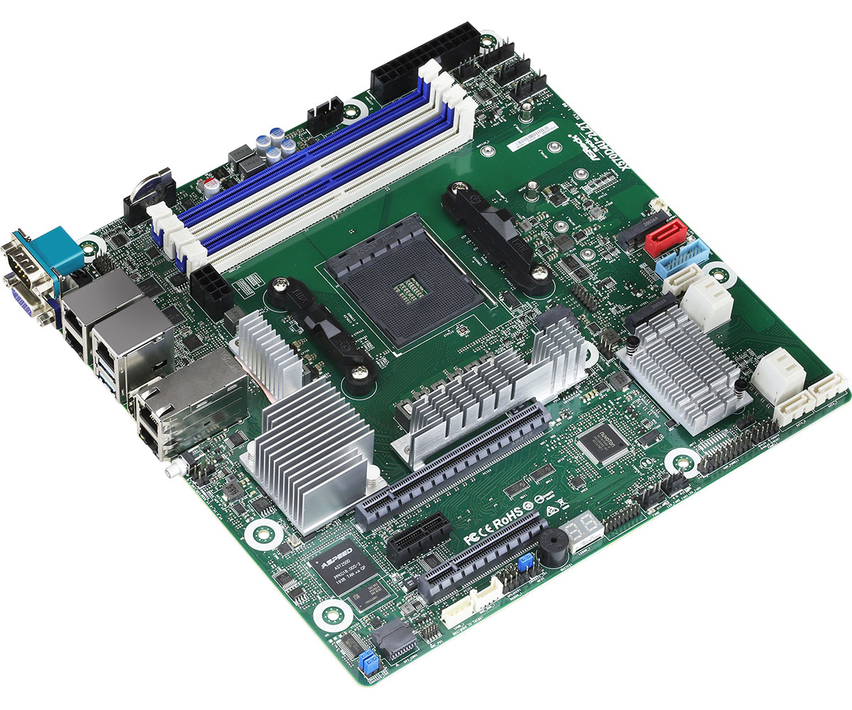 ASRock Rack X570D4U-2L2T - Motherboard