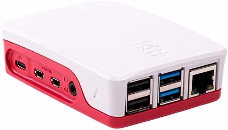 Raspberry Pi RB-CaseP4+06W fodral - RB-CASEP4+06W