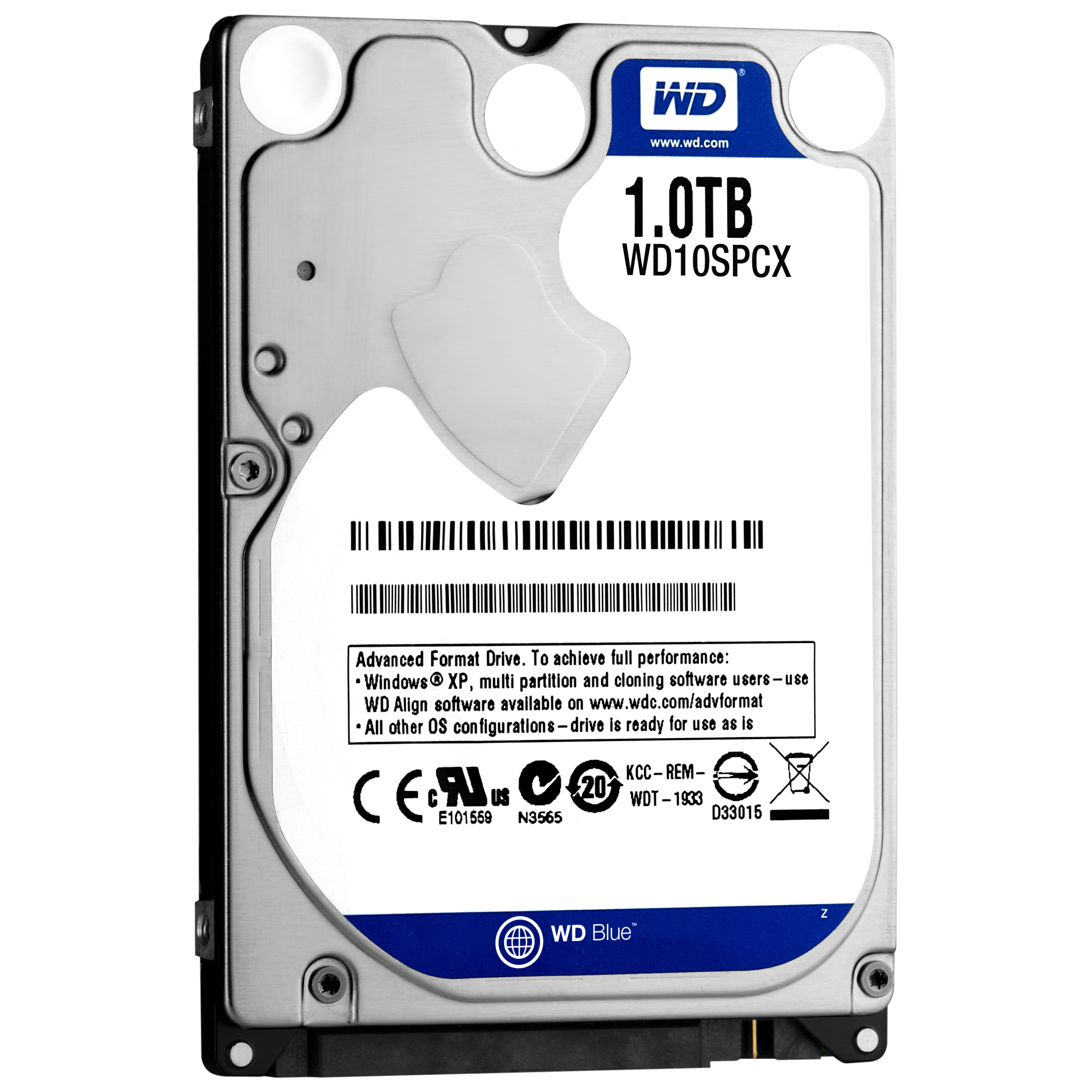 WD HD 2.5" SATA 1TB 16MB WD WD10SPCX 5400rpm
