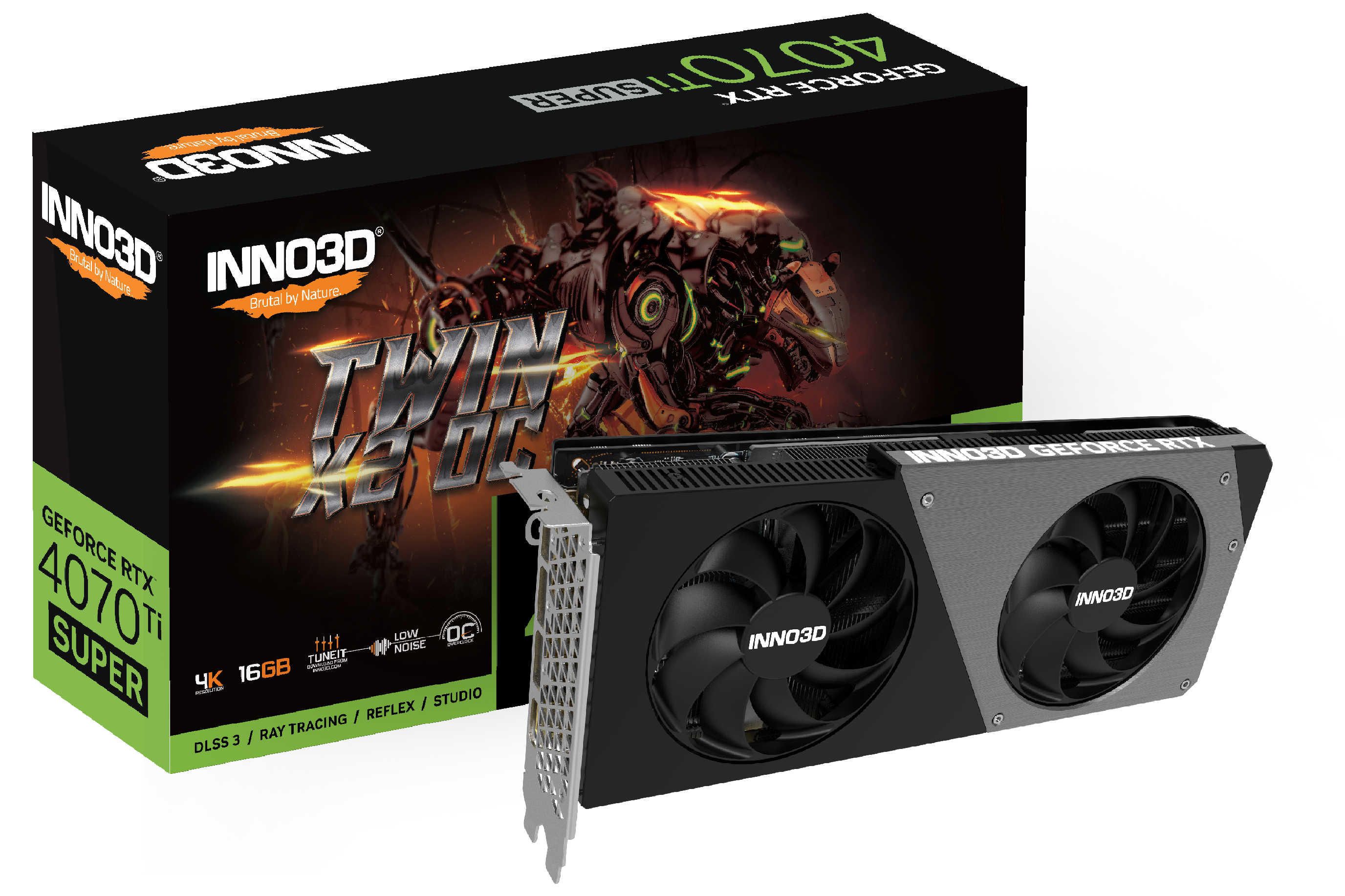 Inno3D GeForce RTX 4070 Ti SUPER TWIN X2 OC