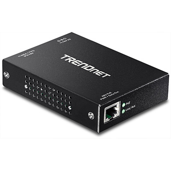 TRENDnet TPE-E100 - 800 Mbit/s - Ethernet LAN - Noir