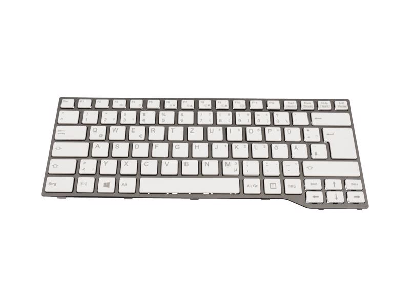 Fujitsu CP629235-04 Tastatur DE (deutsch) weiß/grau