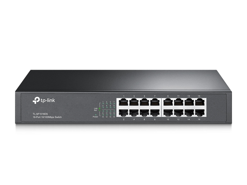 TP-LINK TL-SF1016DS - V3.0 - Network switch - 16 x 10/100 - TL-SF1016DS