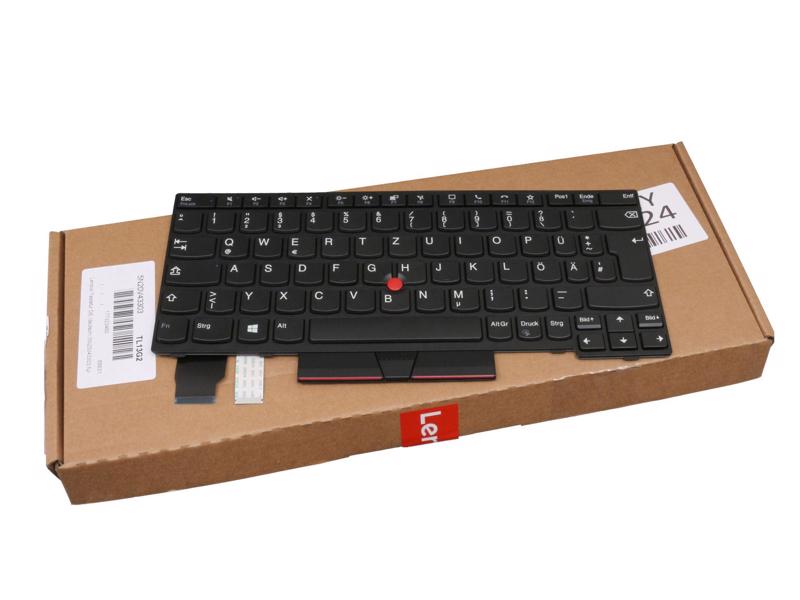 PK131L63A11 Tastatur DE (deutsch) Svart/Svart mit Mouse-Stick