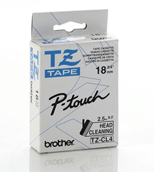 Brother TZCL4 Ruban de nettoyage 18 mm