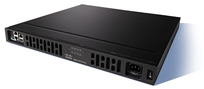 Cisco ISR 4331 - Ethernet WAN - Gigabit Ethernet - Black - ISR4331-V/K9