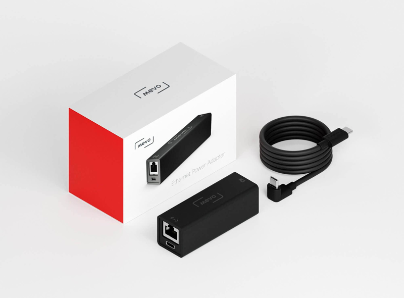 Logitech Mevo Ethernet Power Adapter Black