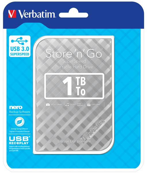 Verbatim Store 'n' Go Portable - 1TB - 53197