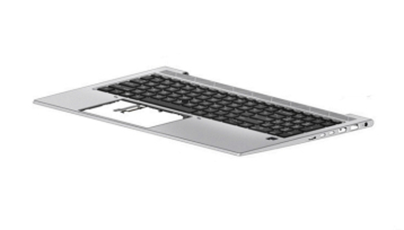 Coque supérieure RUGB rétroéclairée pour HP Zbook Firefly 15 G7/G8