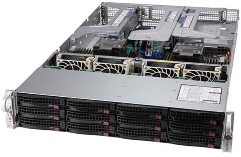 SuperMicro SYS-620U-TNR (Black) - Complete System