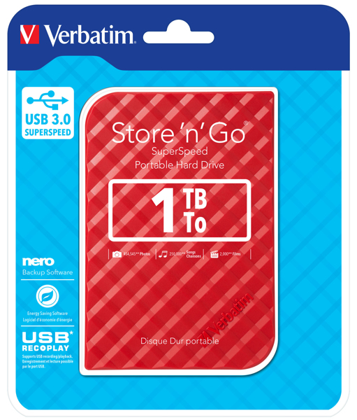 Verbatim Store 'n' Go - Disque dur - 1 To