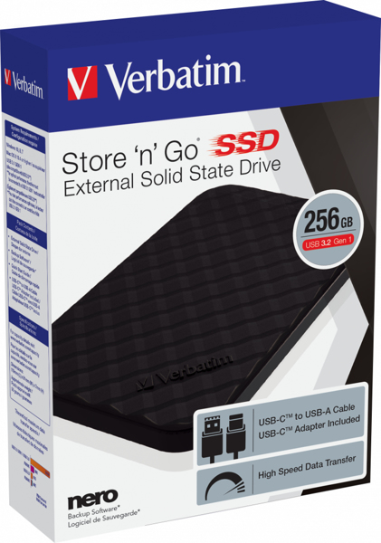 Verbatim Store 'n' Go - SSD - 256 GB - 53249