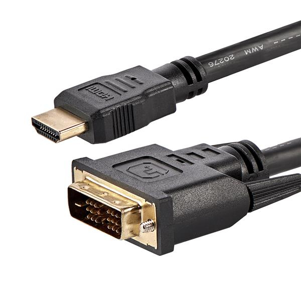 HDMIDVIMM6 6ft HDMI to DVI D Adapter Cable - HDMIDVIMM6